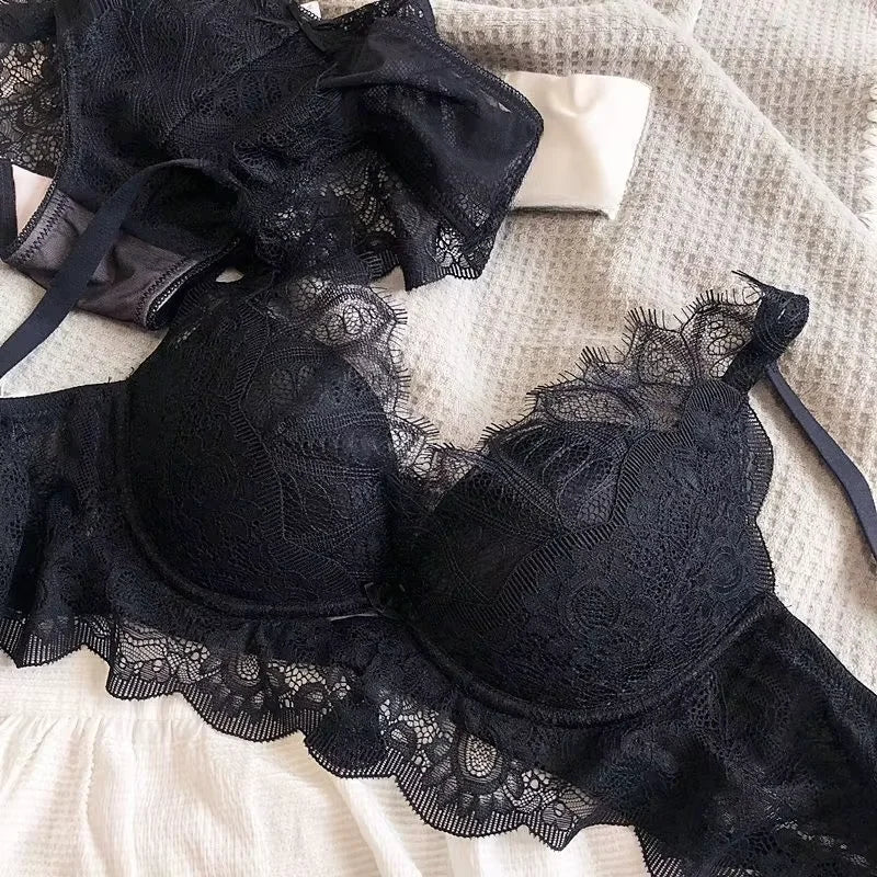 Charming Wire-Free Bra & Panties Set