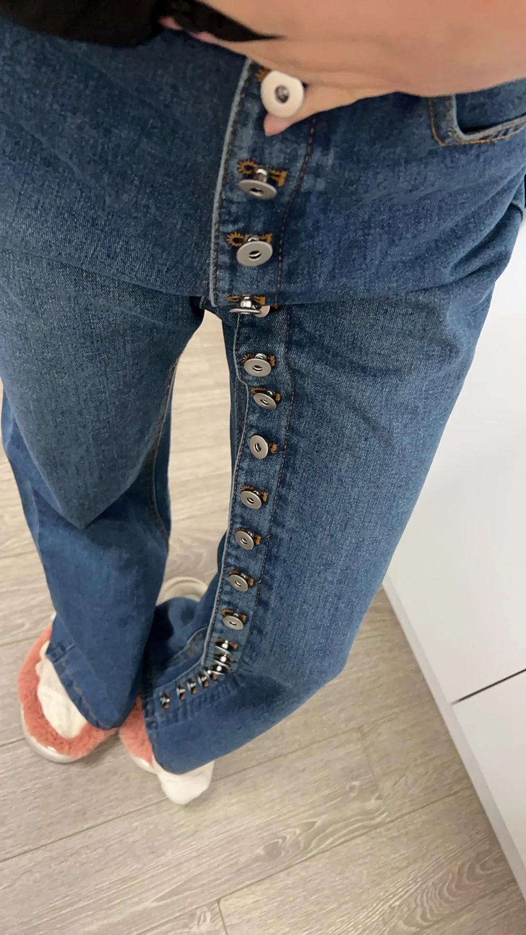 Vintage High Waist Wide Leg Jeans