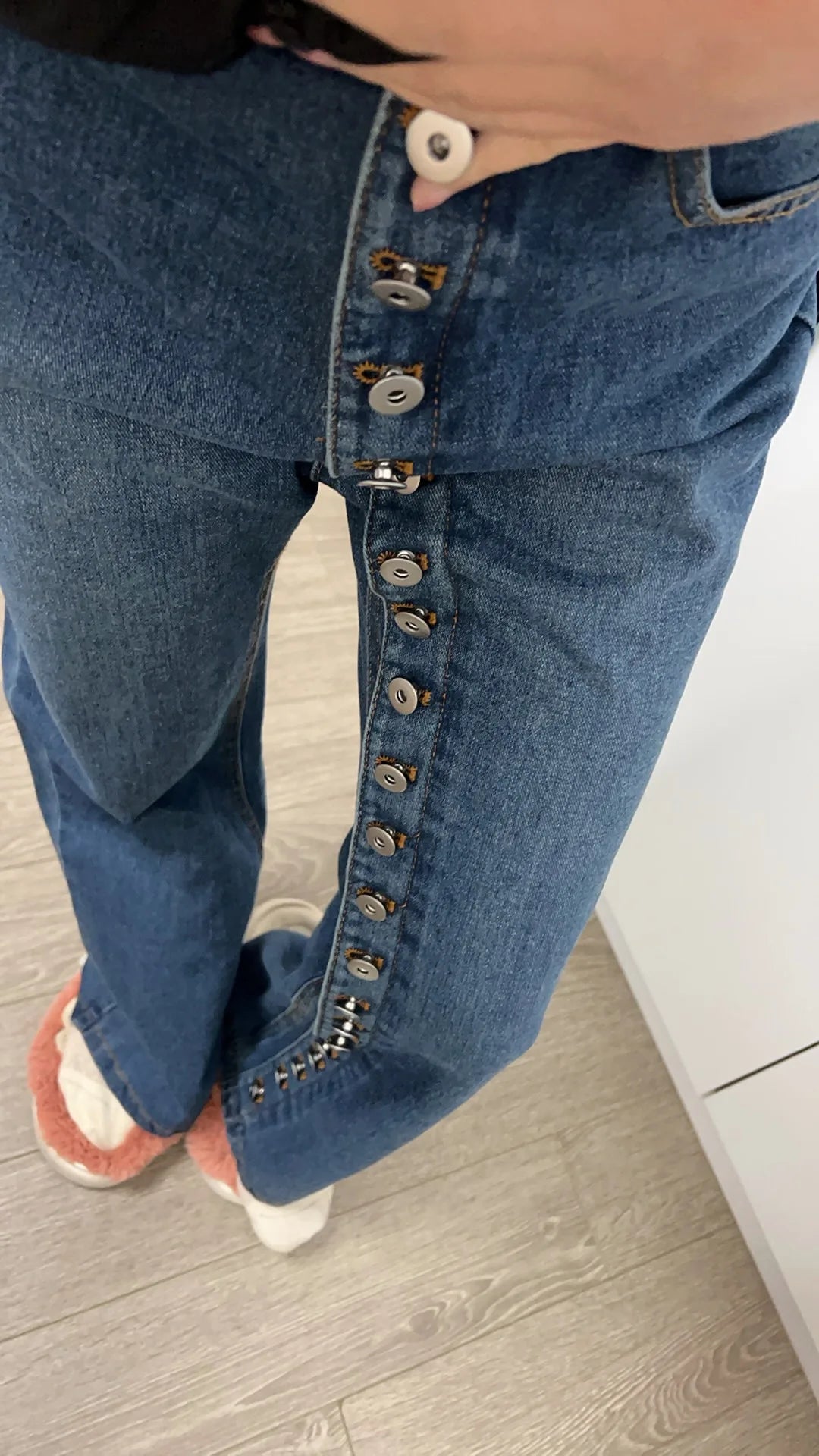 Vintage High Waist Wide Leg Jeans