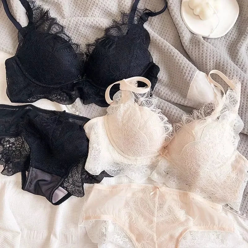Charming Wire-Free Bra & Panties Set