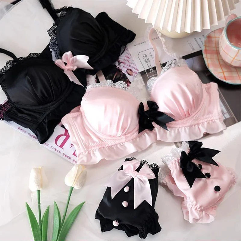 Bow Bra & Panty Set