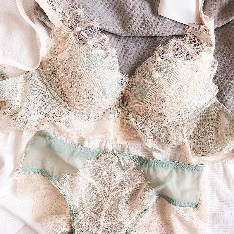 Charming Wire-Free Bra & Panties Set