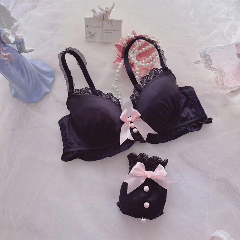 Bow Bra & Panty Set