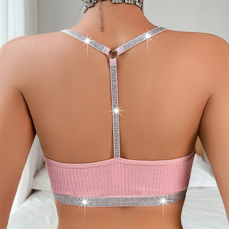 Crystal Edge Tank Top - Effortless Style