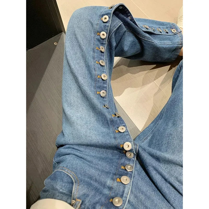 Vintage High Waist Wide Leg Jeans