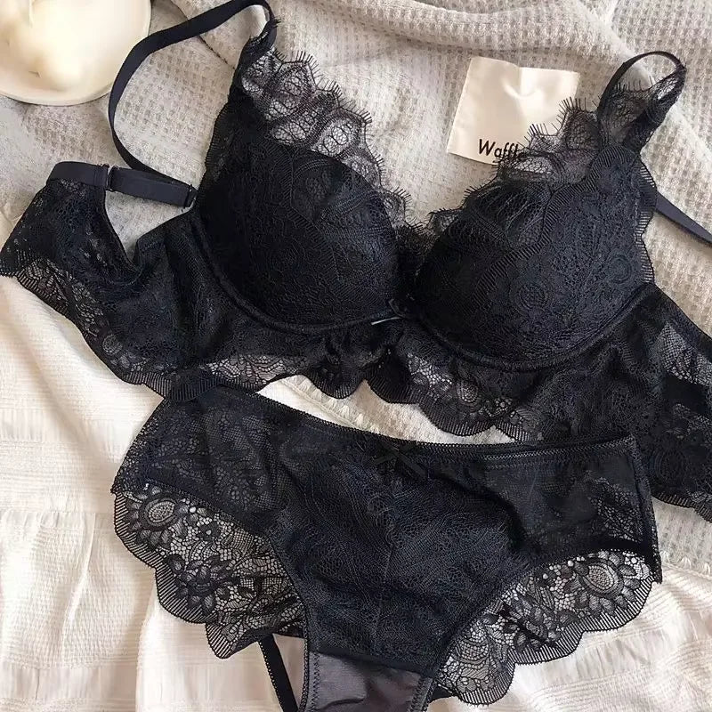 Charming Wire-Free Bra & Panties Set