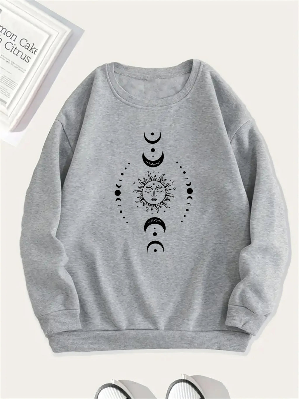 Celestial Moon & Stars Sweatshirt
