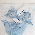 Elegant Embroidered Wireless Lingerie Set