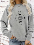 Celestial Moon & Stars Sweatshirt