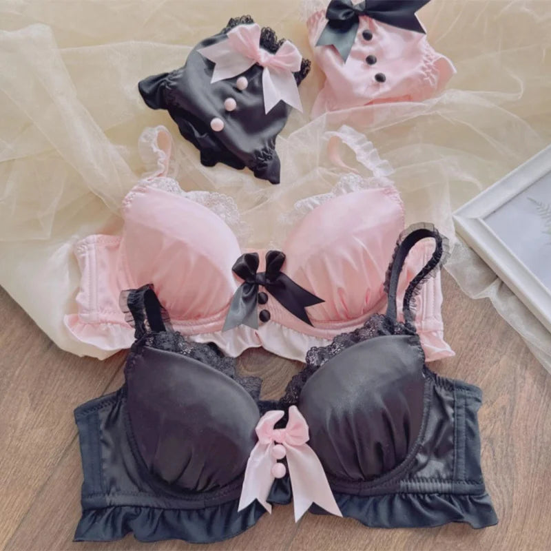 Bow Bra & Panty Set